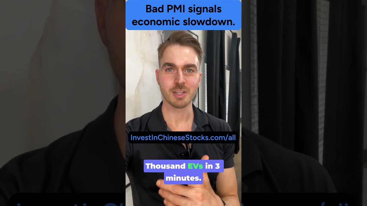 Bad PMI signals economic slowdown. 