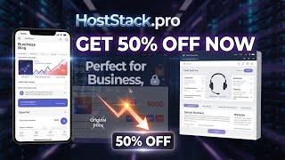 50% Off Web Hosting Right Now | HostStack.pro Deal