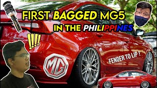 FIRST EVER BAGGED MG5 IN THE PHILIPPINES | FENDER TO LIP FITMENT