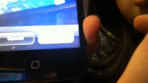 How to set a background on a IPOD TOUCH