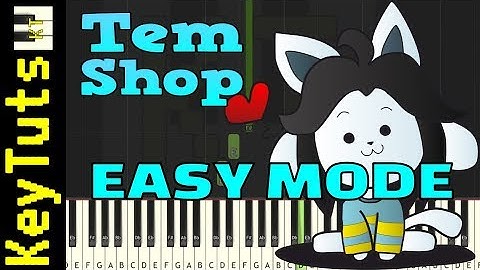 Learn to Play Tem Shop from Undertale - Easy Mode