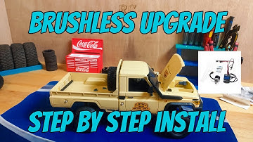 MN82 BRUSHLESS INSTALL GUIDE #rc  #MN82 #rchobby #rccars