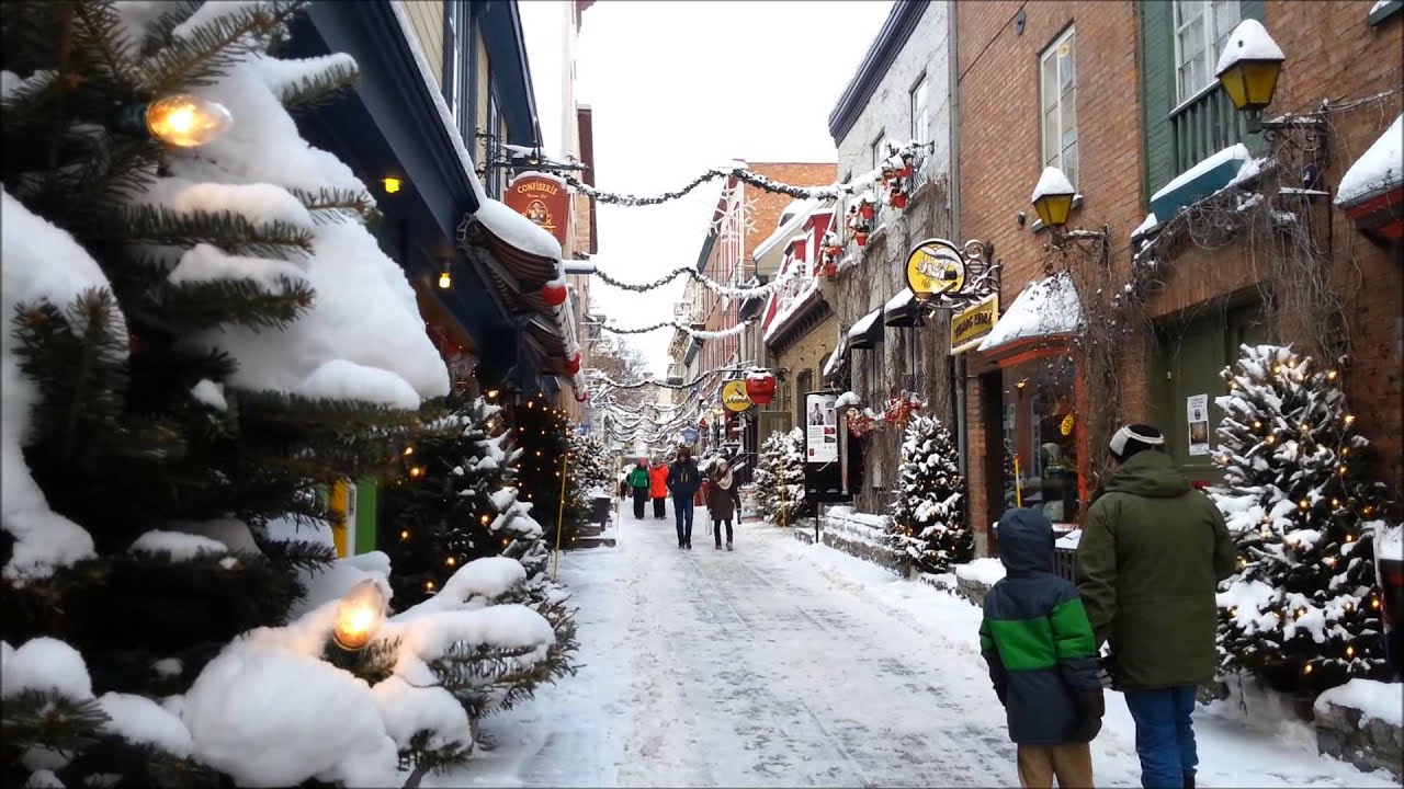 Bottes Et Velo L Hiver Dans Le Vieux Quebec Youtube
