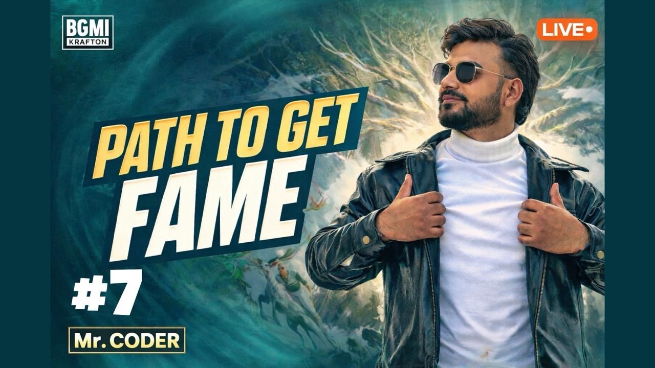 YOUTUBE PAR FAMOUS HONE ME KITNE DIN LAGEGE | MR. CODER IS LIVE | BGMI ...