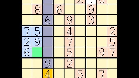 How to Solve Guardian Sudoku Expert 6772   25 January, 2025