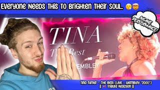 Tina Turner - The Best (Live - Wembley) || First Time Hearing || She Will Never Be Forgotten‼️💯