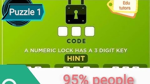 CRACK THE CODE Find 3 digit number lock Puzzles Malayalam