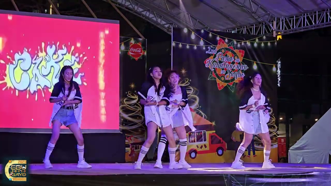 S ZY perf CAKE + In the morning (ITZY)  at CEBU Cover Gayo Awards Best K-pop cover artist award show