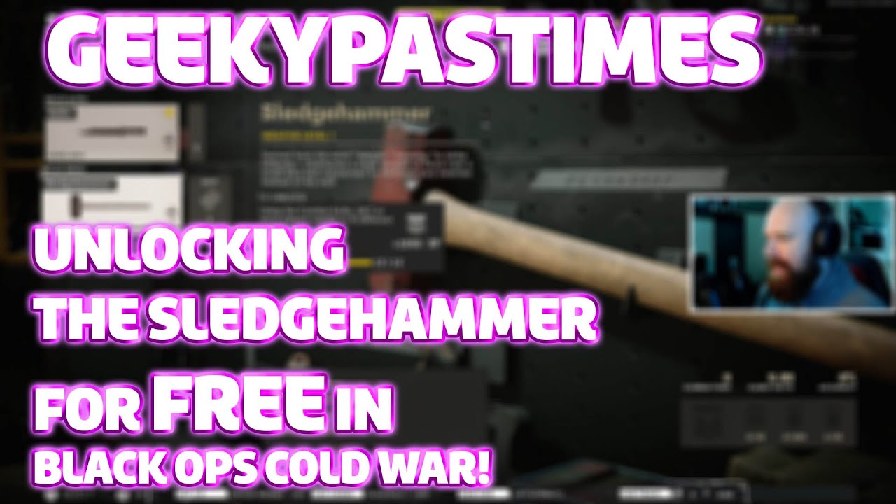 Black Ops Cold War Unlocking the Sledgehammer