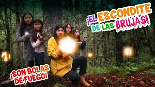 🔥Leyenda:"Bolas de Fuego en el Bosque" ☄️ ¡SON BRUJAS! 🧙🏼Vamos a Cabaña del Bosque🏡| TERROR MERLIN