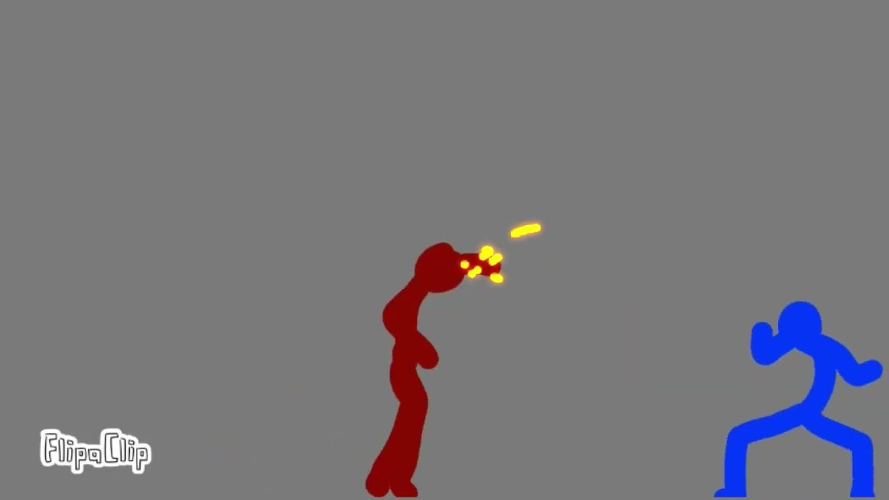 Water VS Fire Stickman Fight [Composited]