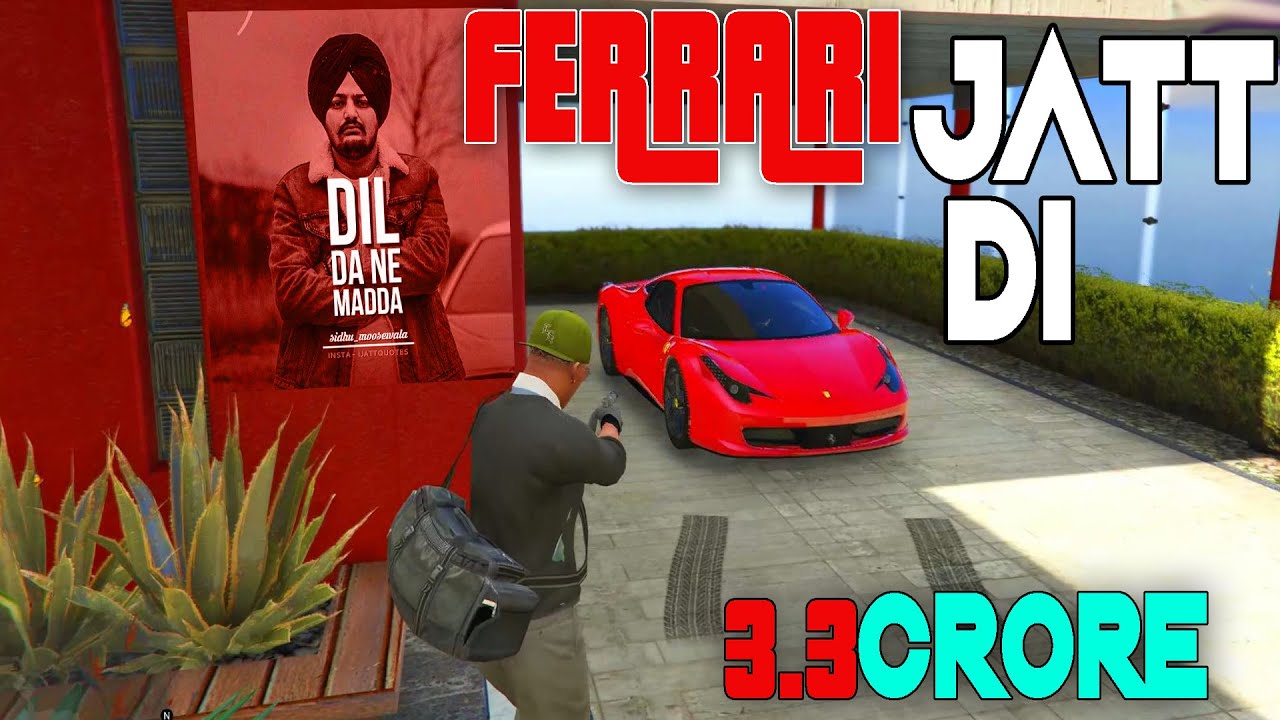 STEALING 3.3 CRORE FERRARI !! DESISTYLE FT. BrarTV