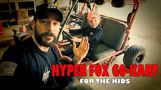 HYPER FOX MANCO GO KART - WILL IT RUN? Also, what's in the garage?