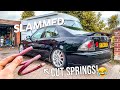 CUTTING THE SPRINGS ON THE IS200!! *SLAMMED*