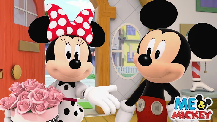 Me & Mickey Vlog 90 Mickey Mouse Makes a Valentine's Day Card for Minnie Mouse | Disney Review