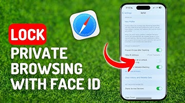 How to Lock Private Browsing With Face ID in Safari - [iPhone 15 Pro]