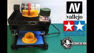 DIY Tamiya Vallejo Model Paint Mixer 3D printed