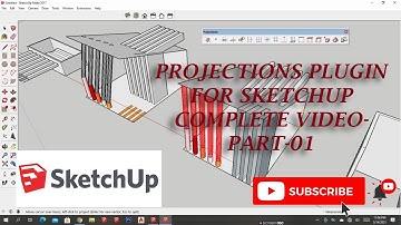Projections plugin for sketchup complete guideline- part-01
