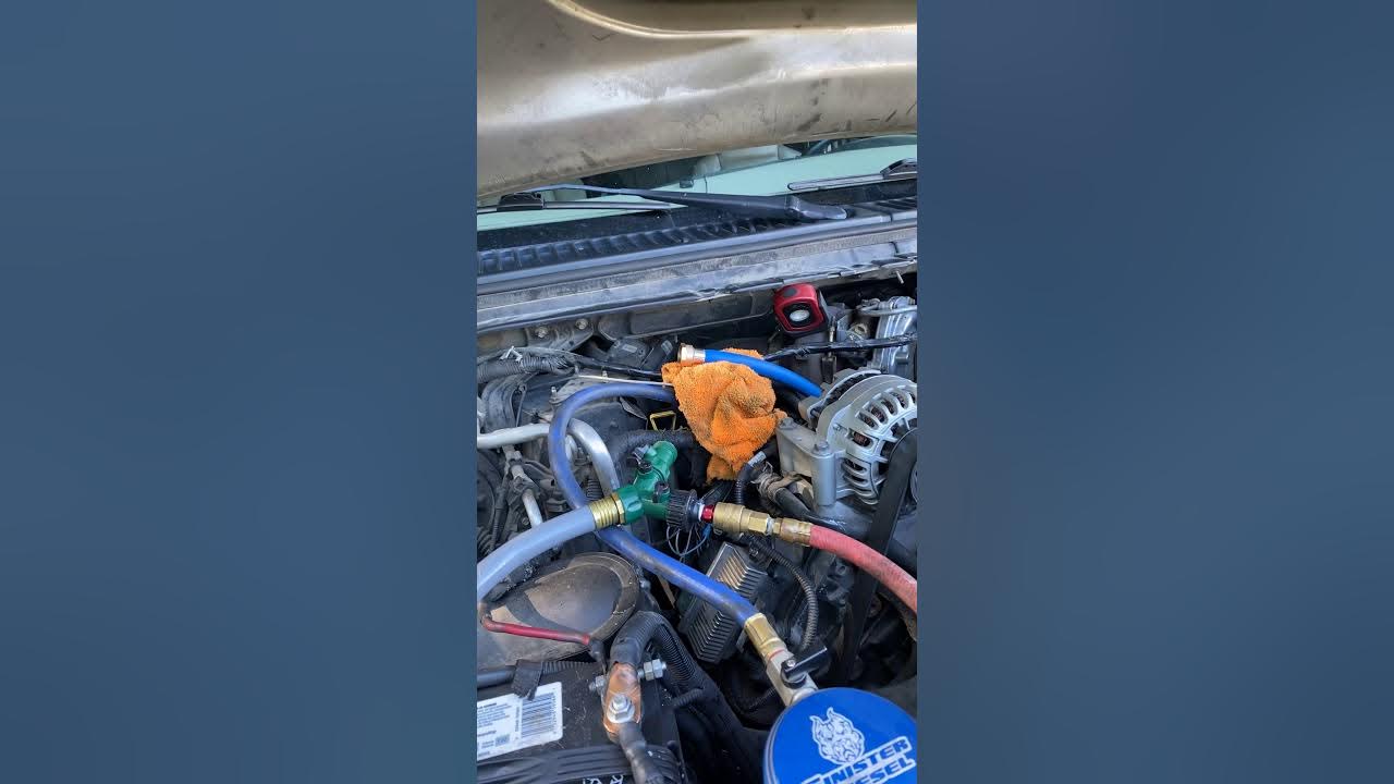 Ford 6.0 L Power stroke Oil cooler coolant back flush - YouTube