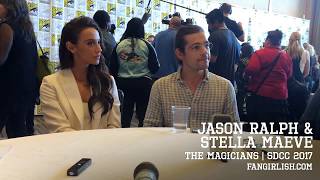 'The Magicians' SDCC 2017 Interview: Jason Ralph & Stella Maeve