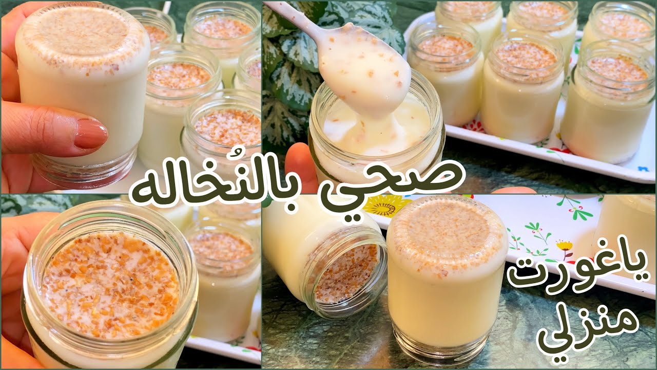 أربحي صحتك وحافظي على جيبكْ10دقايق منْ وقْتكْ فقط وأنت حضرْتي ياغورت صحي بالنخالةليكْ ولوليداتك💯