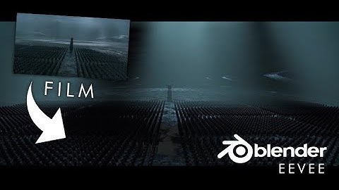 Sardaukar Chants Scene | I recreated a scene from Dune 2021 in Blender Eevee!