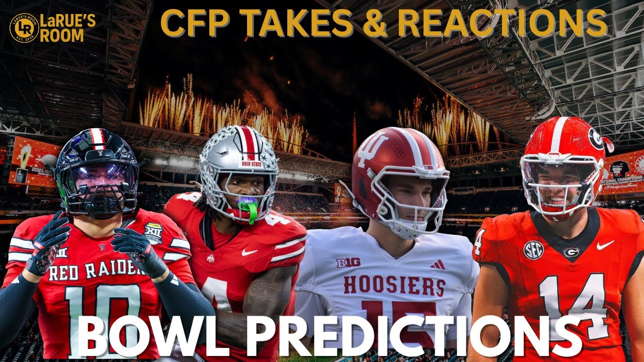 LaRue’s Room LIVE | College Football Playoff Talk, Bowl Predictions & MORE