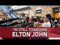 Playing Elton John I'm Still Standing at Westfield Stratford Shopping Centre Cole Lam 12 Years Old