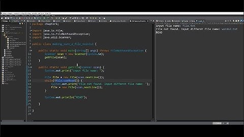 Building Java Programs | CH6 (File Processing) | ensuring a file can be read, using method, canRead