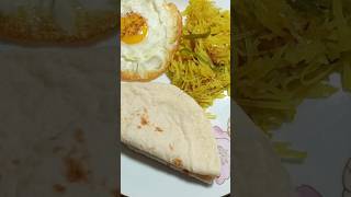 Easy Bangladeshi Breakfast Dim Poach, Ruti & Alu Vaji Tasty & Quick Morning Recipe