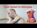 Upper Trapezius Release - Trigger Point Release Neck Pain Relief