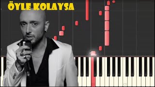 Öyle Kolaysa | Mabel Matiz | Easy Piano by Lotfy Resimi