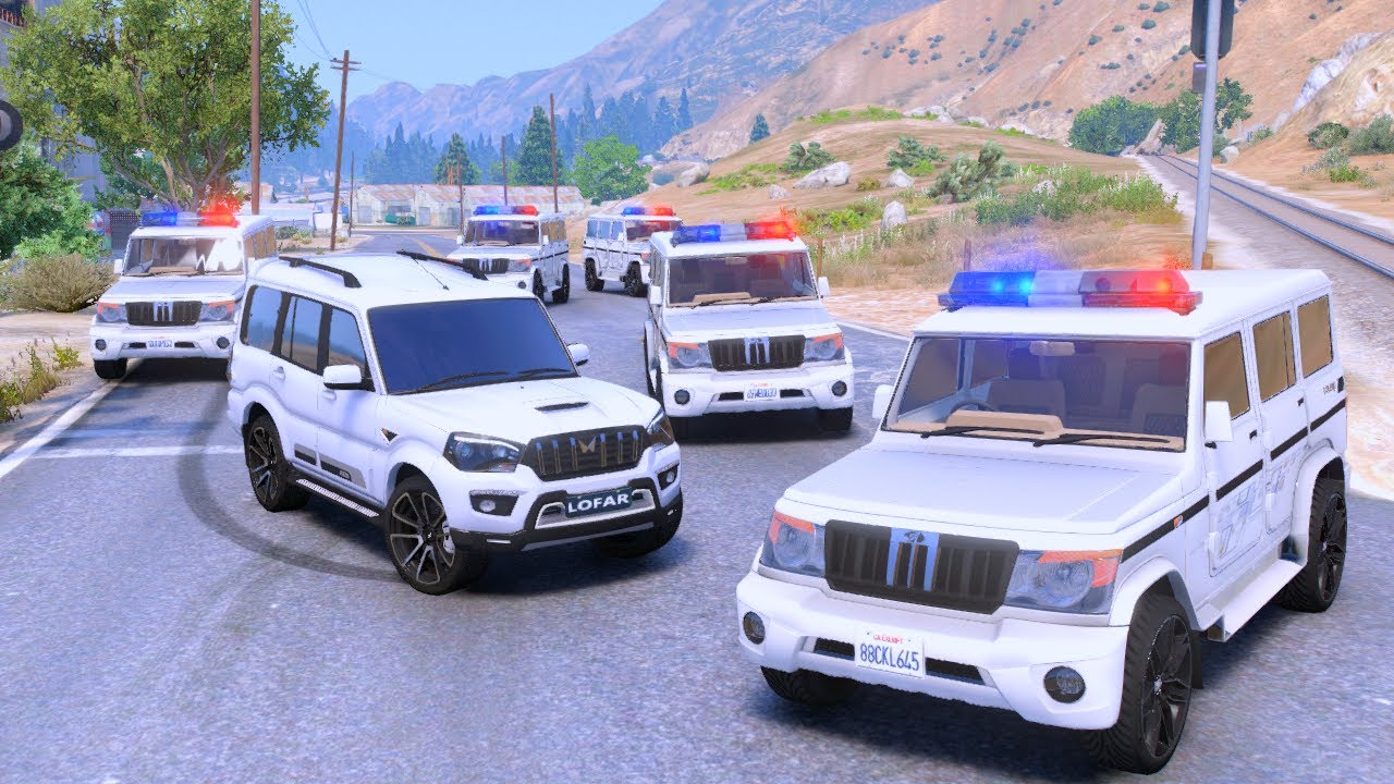 Scorpio Vs Police Bolero Chase fail Scorpio Status Video gta 5 Lofar ...