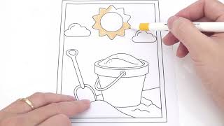 Drawing practice: Drawing a sand bucket /Yasminc Canal