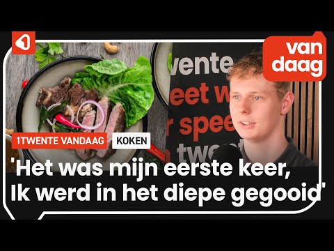 Enschedese kok probeert Nederland te veroveren met zijn kooktalent