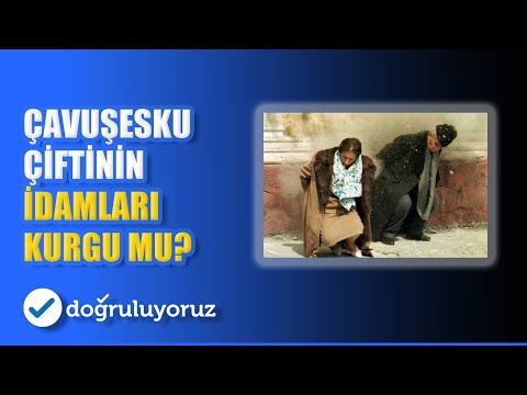 Çavuşesku ve eşinin kurşuna dizilmesi, bir kurgu mu?