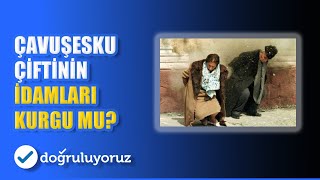 Çavuşesku ve eşinin kurşuna dizilmesi, bir kurgu mu? Resimi