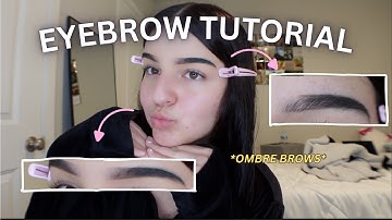 EYEBROW TUTORIAL (the only brow tutorial you will ever need)