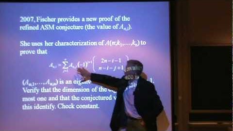 Developments in Alternating Sign Matrices part5