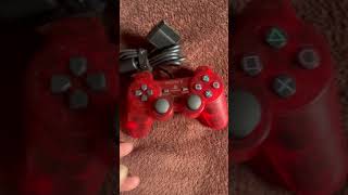 Ps2 Controller Y Memory Card Crimson Red
