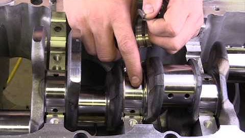 How to Measure the End Play of a Crankshaft