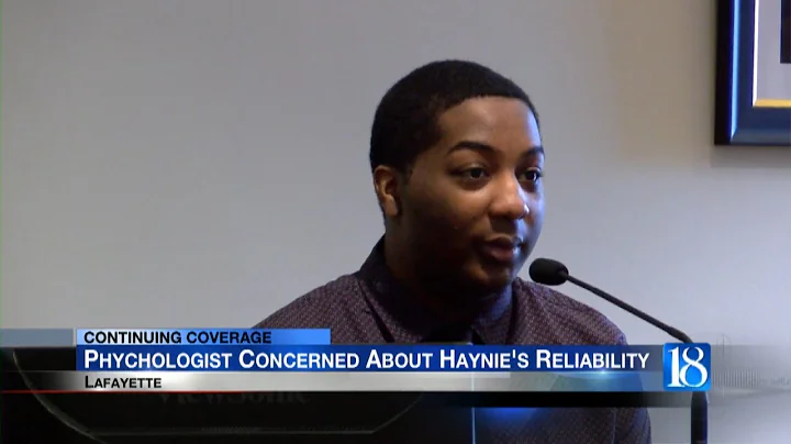 Forensic Psychologist concerned about defendant's reliability in murder trial