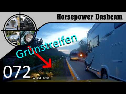 072 - Suddenly out of gas! - Vintage car dashcam