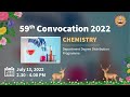 59th convocation 2022 iit madras chemistry