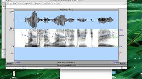 PRAAT 16  Annotating beats