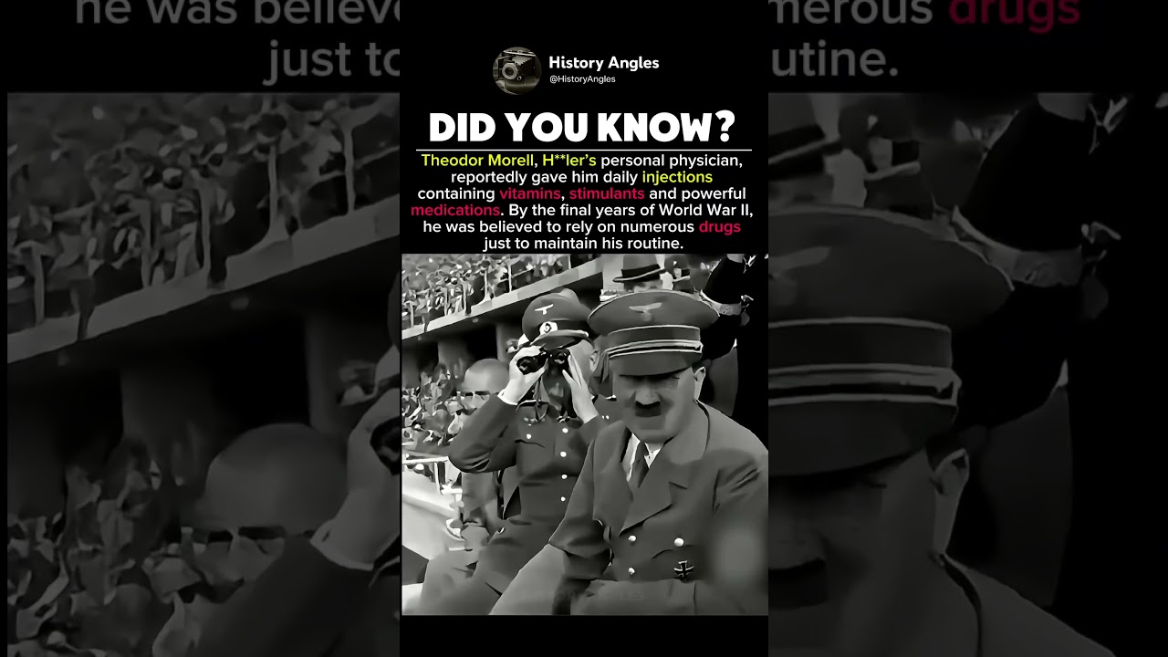 The Strange Medical Routine of a WWII Leader 😳 #shorts