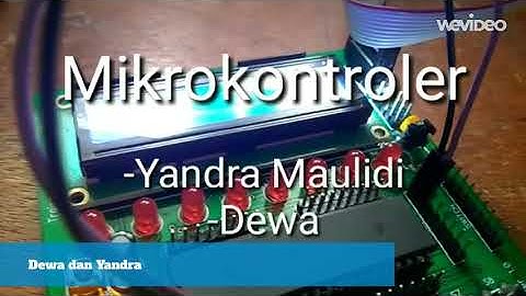 Praktek Mikrokontroler 1 LED