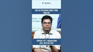 80% of Interview Comes from Your DAF