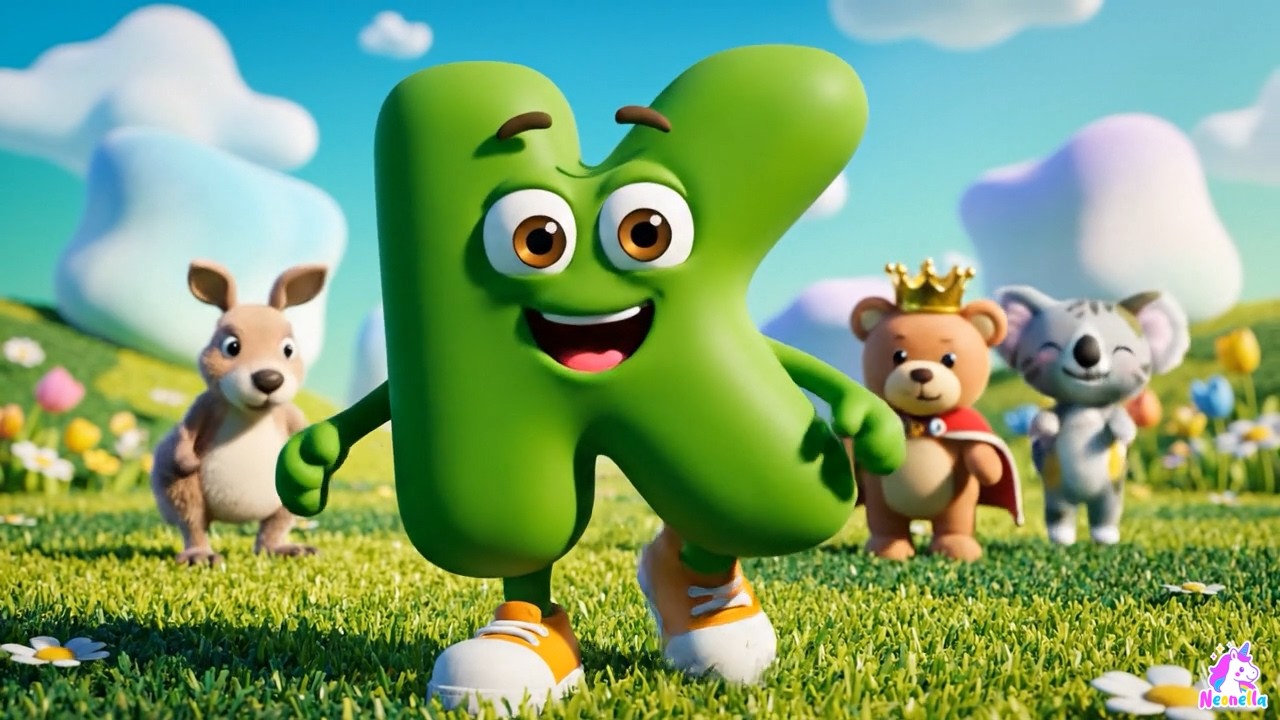 Letter K Phonics Song | Letter K Song | ABC Song for Kids | @NeonellaKids Nursery Rhymes & Kids Song