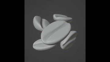 Procedural Coffee Beans #shorts #blender #blender3d #b3d #3dmodeling #youtubeshorts